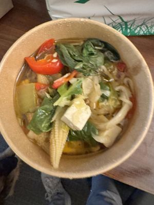 Vegan ramen  at Phat Thai in Carbondale