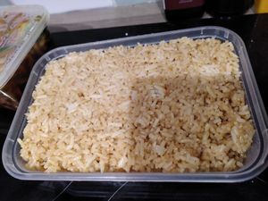 No egg fried rice (Dec 2021) at Wawin Vegan Chinese in York