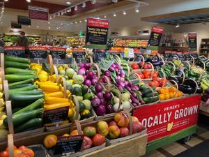 Produce  at Heinen's Grocery Store in Chagrin Falls