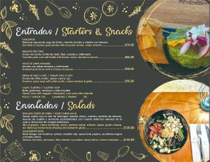 Starters and Salads at Maleconcito Gourmet in Rio Lagartos