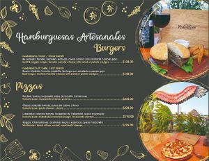 Burger / Pizzas Menu at Maleconcito Gourmet in Rio Lagartos