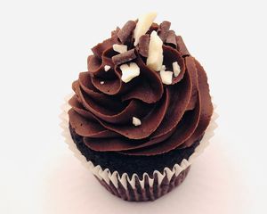 Vegan cupcake at Notea in North London