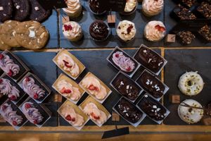 All vegan at Notea in North London