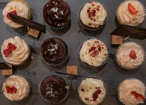 Vegan Cupcakes at Notea in North London