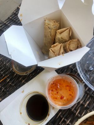 Greasy, but still pretty good.  at Ayers Wok in Yulara