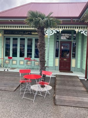 outside  at House of Good Fortune in Lower Hutt