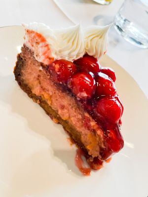 Cherry cheesecake   at The Mindful Table in Perrysburg