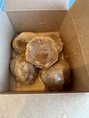Buffalo “chicken meatballs"  at The Mindful Table in Perrysburg