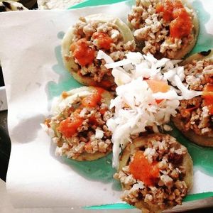 Jueves de garnachas. at Los Muchitos Comida Vegana in Oaxaca