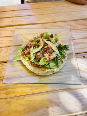   at Los Muchitos Comida Vegana in Oaxaca