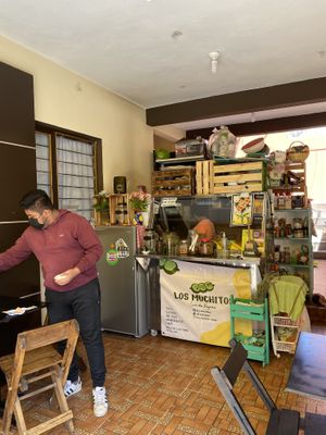   at Los Muchitos Comida Vegana in Oaxaca