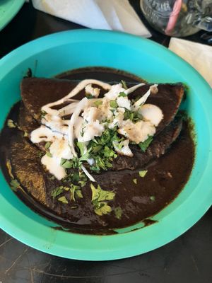  at Los Muchitos Comida Vegana in Oaxaca