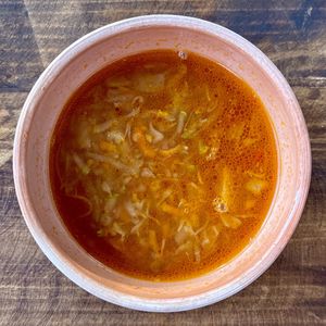 sopa del dia   at Los Muchitos Comida Vegana in Oaxaca