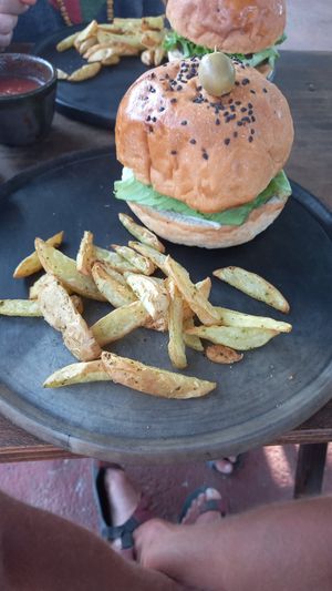  at Los Muchitos Comida Vegana in Oaxaca