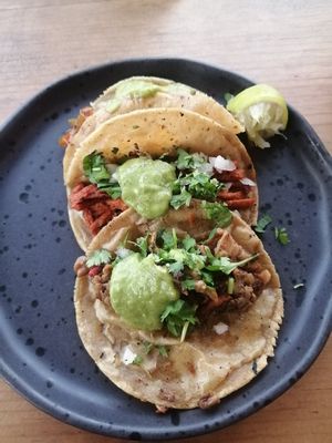  at Los Muchitos Comida Vegana in Oaxaca