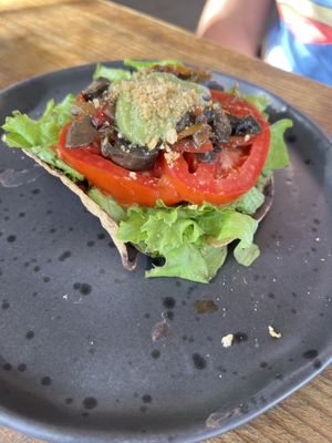   at Los Muchitos Comida Vegana in Oaxaca