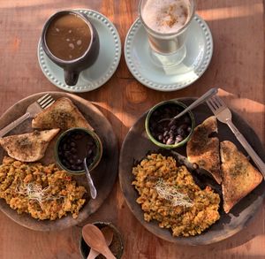  at Los Muchitos Comida Vegana in Oaxaca