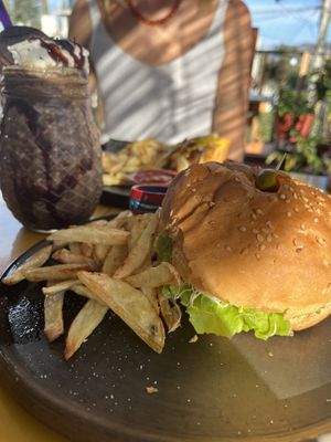   at Los Muchitos Comida Vegana in Oaxaca