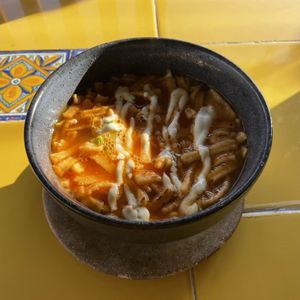   at Los Muchitos Comida Vegana in Oaxaca