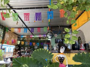   at Los Muchitos Comida Vegana in Oaxaca