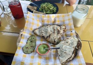   at Los Muchitos Comida Vegana in Oaxaca