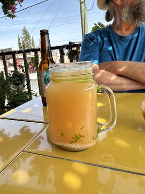   at Los Muchitos Comida Vegana in Oaxaca