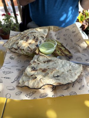   at Los Muchitos Comida Vegana in Oaxaca