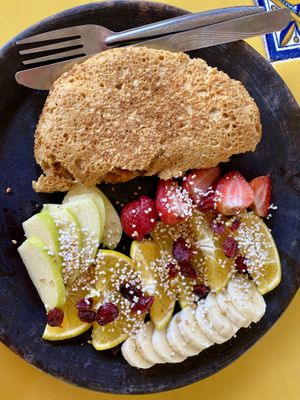 Petit déjeuner   at Los Muchitos Comida Vegana in Oaxaca