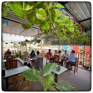   at Los Muchitos Comida Vegana in Oaxaca