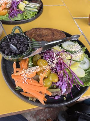 Milanesa   at Los Muchitos Comida Vegana in Oaxaca