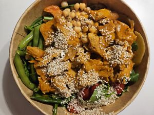 Teriyaki Vegan Chicken at Make in Dusseldorf