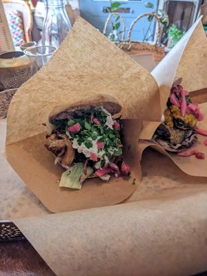 Pitas at Za'atar in Utrecht