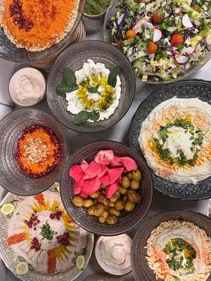 Our catering service
 at Za'atar in Utrecht