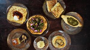 homemade savory from our bakery at Za'atar in Utrecht