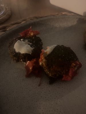 Falafels  at Za'atar in Utrecht