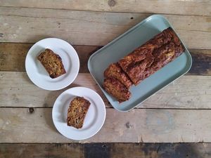 Bananenbrood at de Plantisserie in Bergeijk