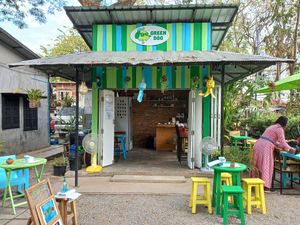 Outside #Veganuary at Green Dog in Chiang Mai