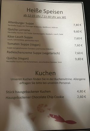   at Café Füchsen in Erfurt