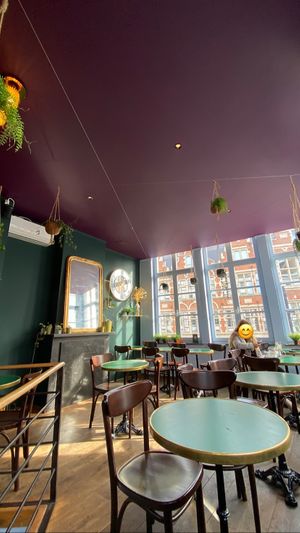 Interior upstairs  at Barouche in Ghent