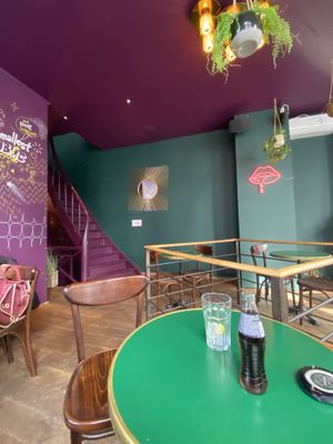 Interior upstairs  at Barouche in Ghent