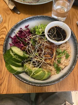 Poke Bowl at Avocado in Athens