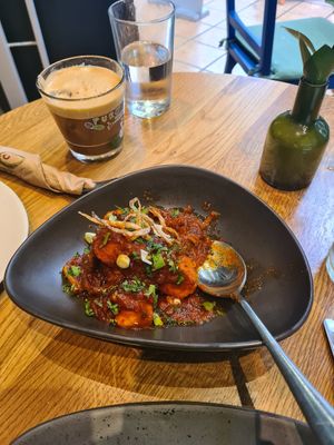Sticky Tofu Starter at Avocado in Athens