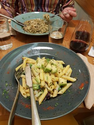 Pasta at Avocado in Athens