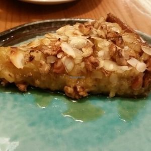 hug a tree cake - unfortunately not recommended. at Avocado in Athens