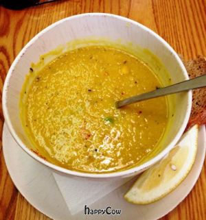 daal soup at Avocado in Athens