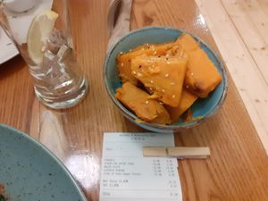 Sweet potatoes at Avocado in Athens