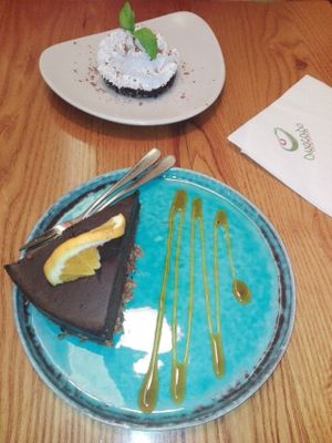 Avocado Chocolate cake at Avocado in Athens