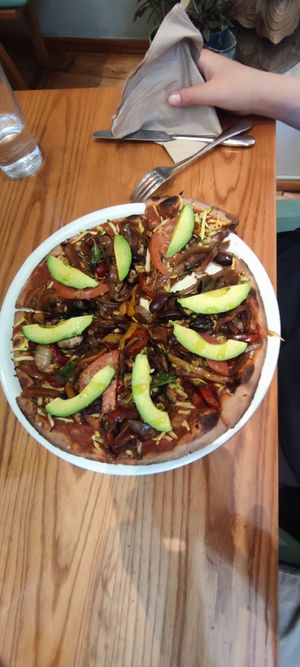 Pizza at Avocado in Athens