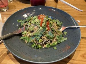 Vegan dish at Avocado in Athens