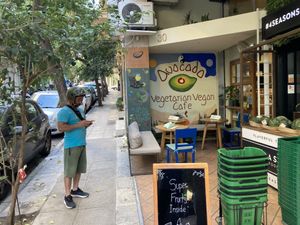 Front at Avocado in Athens